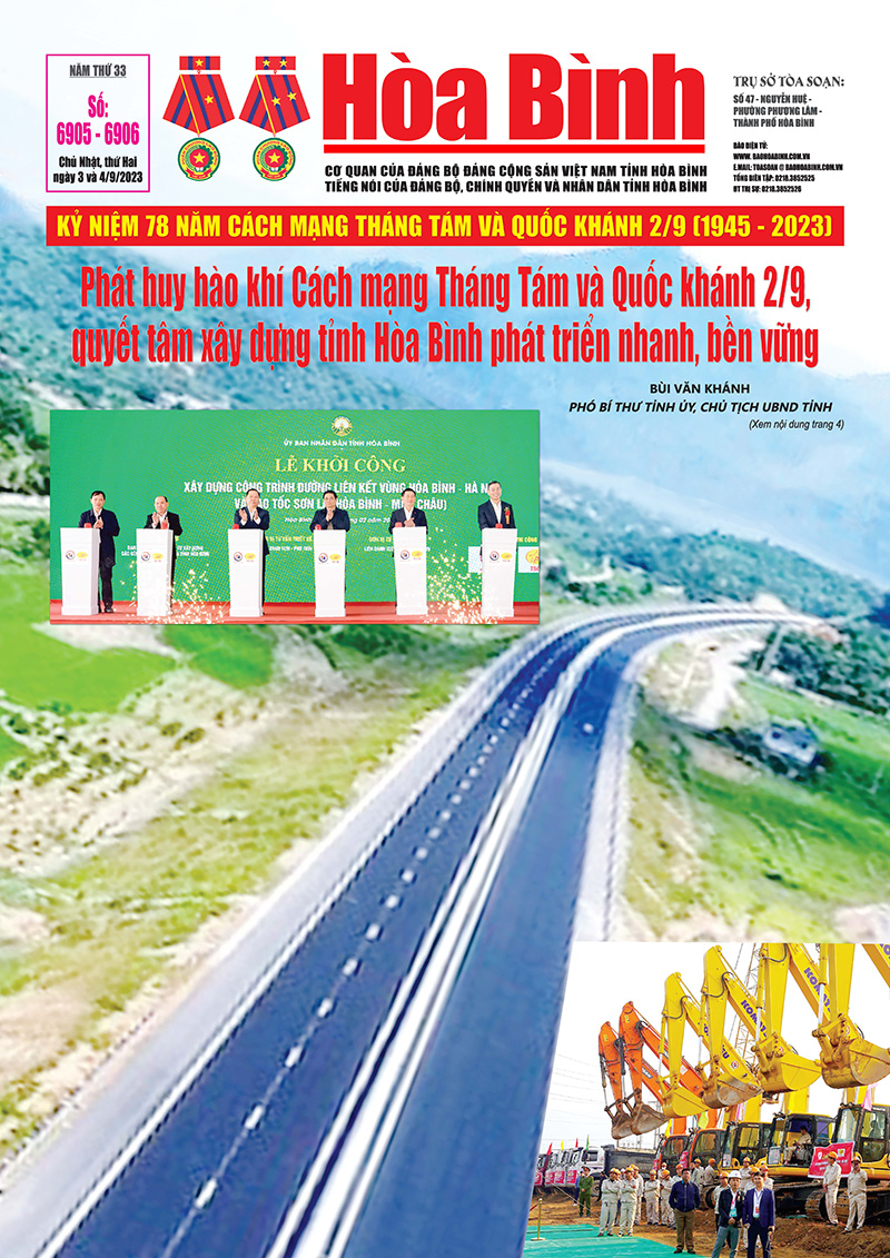 Báo Hòa Bình Chủ Nhật số 6906