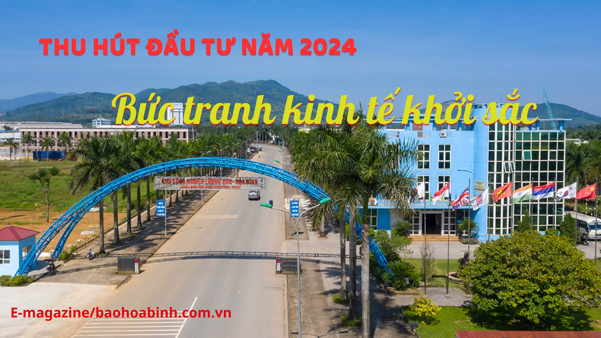 Thu hút đầu tư năm 2024 - Bức tranh kinh tế khởi sắc