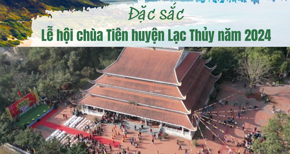 Đặc sắc Lễ hội chùa Tiên huyện Lạc Thủy năm 2024