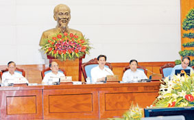 Thủ tướng Nguyễn Tấn Dũng chủ trì phiên họp