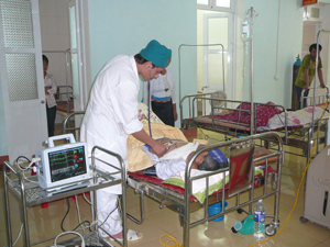 Bệnh viện Đa khoa Yên Thủy được đầu tư xây dựng cơ sở vật chất, trang thiết bị đáp ứng yêu cầu chăm sóc sức khỏe nhân dân.