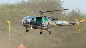Trực thăng của quân đội Ấn Độ - Ảnh: AFP