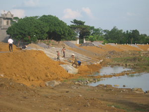 Thực hiện sửa chữa, nâng cấp công trình thủy lợi trên địa bàn xã Phú Thành (huyện Lạc Thủy)