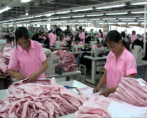 Công ty TNHH SEYOUNG INC tại KCN Lương Sơn (Lương Sơn) tạo việc làm cho nhiều lao động tại địa phương.