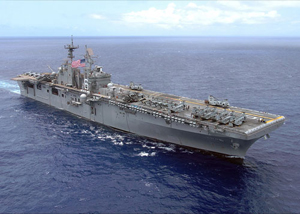 Tàu sân bay trực thăng USS Bonhomme Richard - Ảnh: US Navy
 

