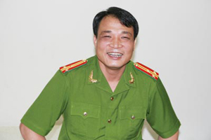 Thượng tá Nguyễn Tiến Tần. 
