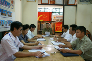 Ban chấp hành Hội CCB TP. Hòa Bình khóa V, nhiệm kỳ 2012-2017, thường xuyên giao ban triển khai nhiệm vụ trọng tâm công tác Hội.