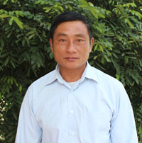 Ông Bùi Thanh Linh, Bí thư Đảng ủy, Chủ tịch HĐND xã Ngổ Luông, huyện Tân Lạc.