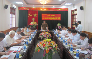 Đồng chí Nguyễn Văn Quang, Phó Bí thư Thường trực Tỉnh ủy, Chủ tịch HĐND tỉnh phát biểu kết luận hội nghị.
