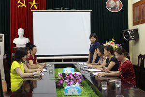 Lãnh đạo Chi cục DS/KHHGĐ thường xuyên tổ chức họp triển khai nhiệm vụ chuyên môn.

