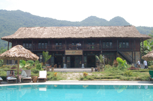 Khu nghỉ dưỡng Ecolodge Mai Châu là sự kết hợp hài hòa giữa thiên nhiên và văn hóa bản địa.

