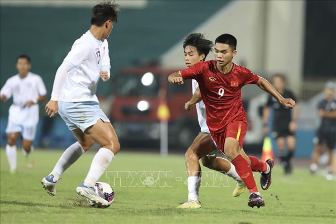Vòng loại U17 châu Á năm 2023: U17 Việt Nam thắng 4 - 0 trước U17 Đài Bắc -  Trung Hoa