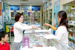 Một trong những nhà thuốc bán lẻ đạt tiêu chuẩn GPP tại Hà Nội
