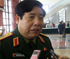 Đại tướng Phùng Quang Thanh, Bộ trưởng Bộ Quốc phòng trả lời phỏng vấn
