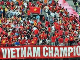 Các cổ động viên nhiệt thành của bóng đá Việt Nam sẽ 