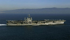 Tàu sân bay USS George Washington sẽ tham gia cuộc tập trận chung Mỹ - Hàn vào chủ nhật tuần này.
