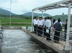 KCN Lương Sơn được xây dựng đầy đủ các hệ thống cấp nước sạch, thoát nước mặt, nước thải; lưới điện.