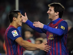 Messi và Alexis Sanchez