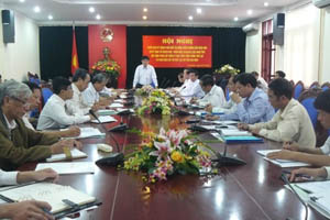 Đồng chí Nguyễn văn Dũng, Phó Chủ tịch UBND tỉnh phát biểu chỉ đạo hội nghị.