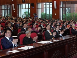 Lễ bế mạc kỳ họp thứ tư Quốc hội khóa XIII. (Ảnh: Nhan Sáng/TTXVN)