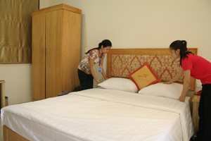 Khách sạn Đà Giang có 45 phòng đủ tiêu chuẩn phục vụ nhu cầu du khách.

