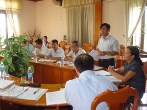 Thời gian qua, BTV Huyện ủy Yên Thủy đã nêu cao tinh thần trách nhiệm, sự đoàn kết thống nhất trong lãnh đạo, chỉ đạo thực hiện việc khắc phục những tồn tại yếu kém.