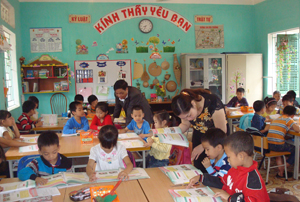 Những năm học gần đây, trường tiểu học Cù Chính Lan đã từng bước áp dụng có hiệu quả mô hình trường học mới.