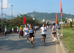 Đường Trần Hưng Đạo (thành phố Hoà Bình) là điểm diễn ra hầu hết các cuộc thi đấu của Giải việt dã truyền thống Cúp Báo Hoà Bình trong hơn 20 năm qua.