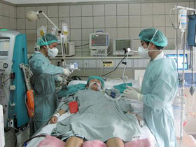 Cấp cứu cho một bệnh nhân nhiễm cúm A/H5N1