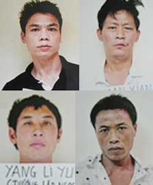 4 đối tượng người Trung Quốc gây ra 10 vụ trộm két bạc và vụ cướp ở Trường Đại học Thành Đô.