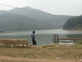 Hồ Suối Ong, xã Tiến Sơn (Lương Sơn) đảm bảo tưới cho trên 200 ha lúa, hoa màu
