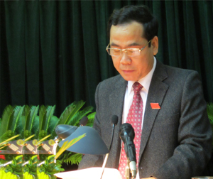 Đồng chí Nguyễn Văn Quang, Phó Bí thư Thường trực Tỉnh uỷ, Chủ tịch HĐND tỉnh.