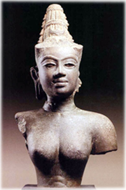 Tượng nữ thần Devi.