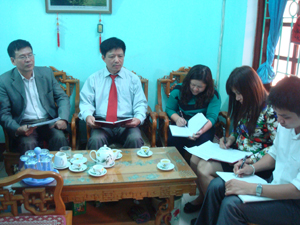 Những năm qua, UBKT huyện Mai Châu đã làm tốt công tác tham mưu cho cấp ủy nhằm nâng cao chất lượng công tác KTGS của Đảng.