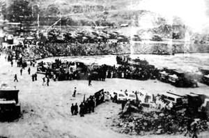 Ngày hội ngăn sông Đà đợt 1 tháng 1/1983.
