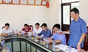 Tòa án nhân dân huyện Lạc Sơn luôn phối hợp chặt chẽ với các ngành khối nội chính trong điều tra, truy tố, xét xử các vụ án hình sự.