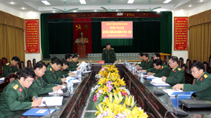 Tại hội nghị, đánh giá kết quả thực hiện nhiệm vụ công tác xây dựng Đảng của Đảng bộ Quân sự tỉnh năm 2015 và triển khai nhiệm vụ công tác trong thời gian tới

