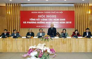 Chủ tịch QH Nguyễn Phú Trọng phát biểu 
ý kiến tại hội nghị.