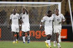 Vượt qua gian khó, Ghana đánh bại chủ nhà Angola