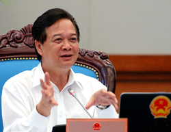 Thủ tướng Nguyễn Tấn Dũng: Tư tưởng chủ đạo trong điều hành phát triển kinh tế - xã hội năm 2010 là tăng cường ổn định kinh tế vĩ mô, phấn đấu đạt tốc độ tăng trưởng cao hơn năm 2009