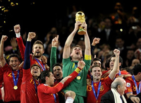 ĐT Tây Ban Nha vô địch World Cup 2010 một cách thuyết phục
