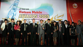 Lễ trao giải Vietnam Mobile Awards 2009.