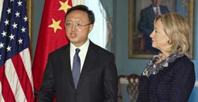 Bộ trưởng Ngoại giao Trung Quốc Dương Khiết Trì cũng đã có cuộc gặp với Ngoại trưởng Mỹ Hillary Clinton bàn thảo về vấn đề bán đảo Triều Tiên trong cuộc gặp hôm 5/1