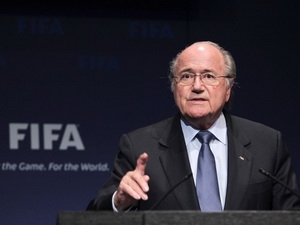 Chủ tich FIFA Sepp Blatter.