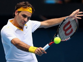 Federer đang thể hiện sức mạnh tại Australia Open