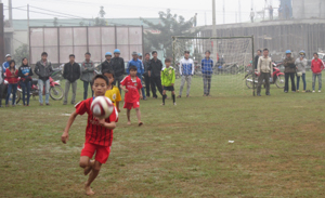 Lạc Sơn quan tâm tới các hoạt động thể thao trong giới trẻ và học sinh trên địa bàn.