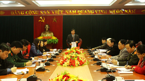 Đồng chí Trần Đăng Ninh, Phó Bí thư TT Tỉnh ủy, Trưởng BCĐ phong trào thi đua “Dân vận khéo” tỉnh phát biểu kết luận hội nghị.

 

