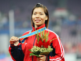Thành tích của những VĐV điền kinh như Vũ Thị Hương là điểm sáng hiếm hoi của TTVN ở Asian Games 16.
