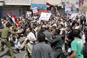 Bạo lực đang gia tăng tại Yemen.