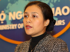 Người Phát ngôn Bộ Ngoại giao, bà Nguyễn Phương Nga